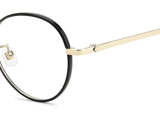 Kate Spade HELKA/N/FJ women Black Round Eyeglasses