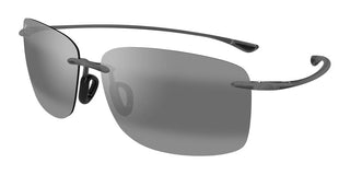 Maui Jim Hema Mj0443s Unisex Grey Geometric Sunglasses