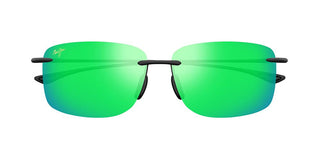 Maui Jim Hema Mj0443s Unisex Black Geometric Sunglasses