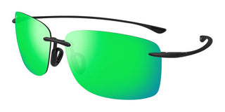 Maui Jim Hema Mj0443s Unisex Black Geometric Sunglasses