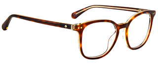 Kate Spade HERMIONE/G women Havana Geometric Eyeglasses