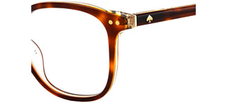 Kate Spade HERMIONE/G women Havana Geometric Eyeglasses