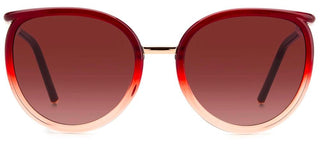 Carolina Herrera HER 0077/S women Red Round Sunglasses