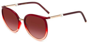 Carolina Herrera HER 0077/S women Red Round Sunglasses