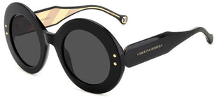 Carolina Herrera HER 0081/S women Black Round Sunglasses