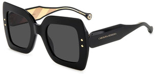 Carolina Herrera HER 0082/S women Black Geometric Sunglasses
