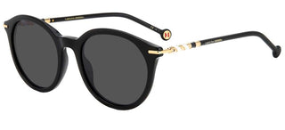 Carolina Herrera HER 0092/S women Black Round Sunglasses