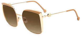 Carolina Herrera HER 0111/S women Brown Geometric Sunglasses