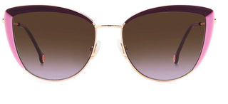Carolina Herrera HER 0112/S women Violet Cat Eye Sunglasses
