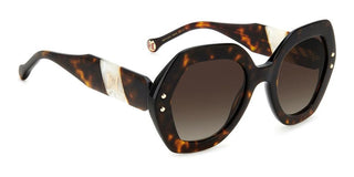 Carolina Herrera HER 0126/S women Havana Squared Sunglasses