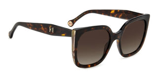Carolina Herrera HER 0128/S women Havana Squared Sunglasses