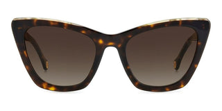 Carolina Herrera HER 0129/S women Havana Squared Sunglasses