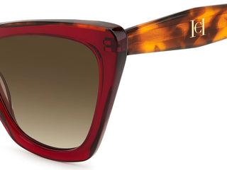 Carolina Herrera HER 0129/S women Havana Squared Sunglasses