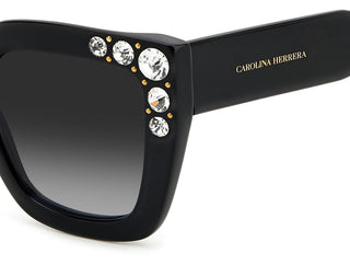 Carolina Herrera HER 0130/S women Black Squared Sunglasses