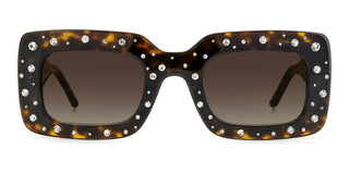 Carolina Herrera HER 0131/S women Havana Squared Sunglasses