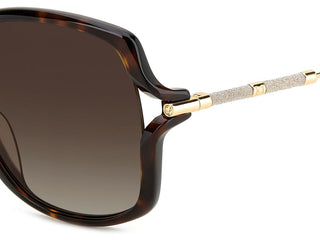 Carolina Herrera HER 0132/G/S women Havana Squared Sunglasses