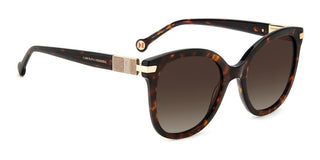 Carolina Herrera HER 0134/S women Havana Squared Sunglasses