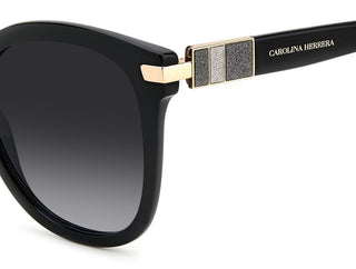 Carolina Herrera HER 0134/S women Black Squared Sunglasses