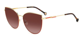 Carolina Herrera HER 0138/S women Rose gold Squared Sunglasses