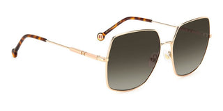 Carolina Herrera HER 0139/S women Gold Squared Sunglasses