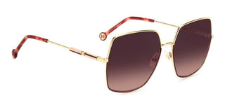 Carolina Herrera HER 0139/S women Gold Squared Sunglasses