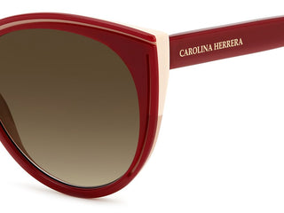 Carolina Herrera HER 0142/S women Red Squared Sunglasses