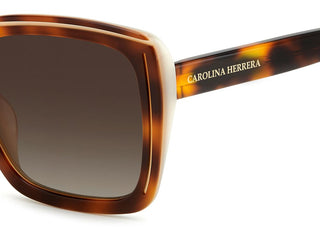 Carolina Herrera HER 0143/G/S women Havana Squared Sunglasses