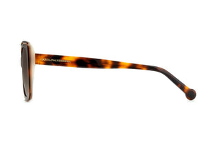 Carolina Herrera HER 0143/G/S women Havana Squared Sunglasses