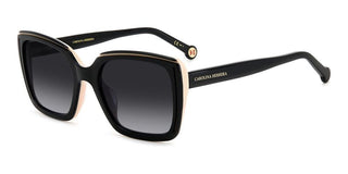 Carolina Herrera HER 0143/G/S women Black Squared Sunglasses
