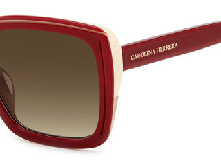 Carolina Herrera HER 0143/G/S women Red Squared Sunglasses