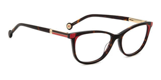Carolina Herrera HER 0163 women Havana Butterfly Eyeglasses
