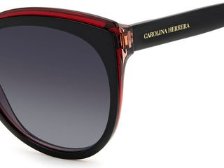 Carolina Herrera HER 0175/S women Black Cat Eye Sunglasses