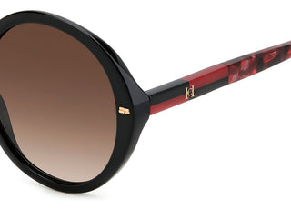 Carolina Herrera HER 0177/S women Black Round Sunglasses
