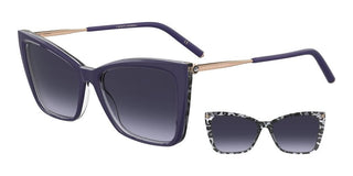 Carolina Herrera HER 0180/S women Blue Butterfly Sunglasses