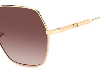 Carolina Herrera HER 0183/S women Gold Geometric Sunglasses
