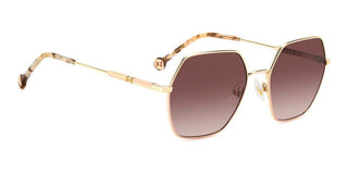 Carolina Herrera HER 0183/S women Gold Geometric Sunglasses