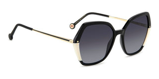 Carolina Herrera HER 0185/S women Black Geometric Sunglasses