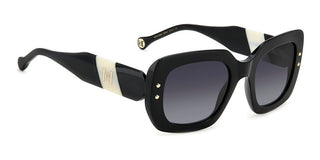 Carolina Herrera HER 0186/S women Black Geometric Sunglasses