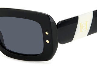 Carolina Herrera HER 0187/S women Black Geometric Sunglasses