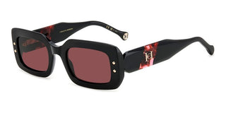 Carolina Herrera HER 0187/S women Black Geometric Sunglasses