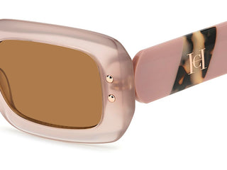 Carolina Herrera HER 0187/S women Havana Geometric Sunglasses