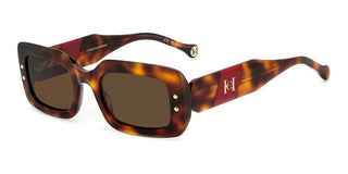 Carolina Herrera HER 0187/S women Havana Geometric Sunglasses