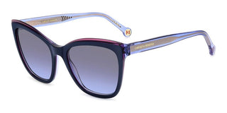 Carolina Herrera HER 0188/S women Blue Butterfly Sunglasses