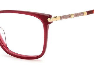 Carolina Herrera Her 0199/g Women Red Squared Eyeglasses