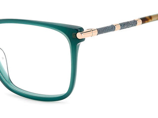 Carolina Herrera HER 0199/G women Green Squared Eyeglasses