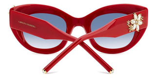 Carolina Herrera Her 0215/s Women Red Cat Eye Sunglasses