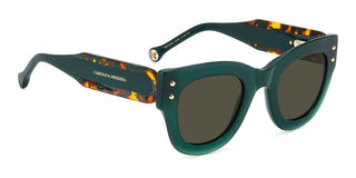 Carolina Herrera HER 0222/S women Green Squared Sunglasses