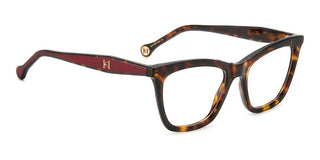 Carolina Herrera Her 0228 Women Havana Squared Eyeglasses