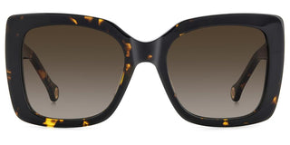 Carolina Herrera HER 0258/G/S women Havana Oversize Sunglasses