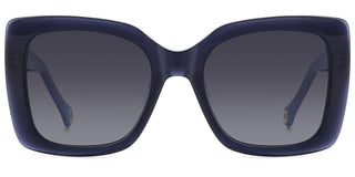 Carolina Herrera HER 0258/G/S women Blue Oversize Sunglasses